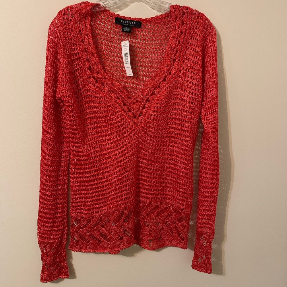 Crocheted Top by Parisian Signature